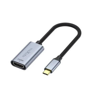 Maxlife MXHC-01 USB-C į HDMI adapteris 4K 60Hz, juodas
