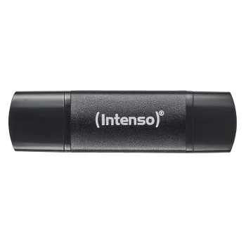 USB atmintinė Intenso Flex Line 256GB USB-A / USB-C 3.2 Gen 1x1, juoda