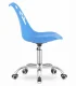 Leobert Print Office Chair, Blue