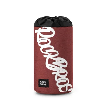 Dviračio gertuvės krepšys Rockbros G004 Flash Journey 1 l, raudonas