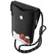 Hello Kitty Leather Hiding Kitty Cord Bag rankinė telefonui, juoda