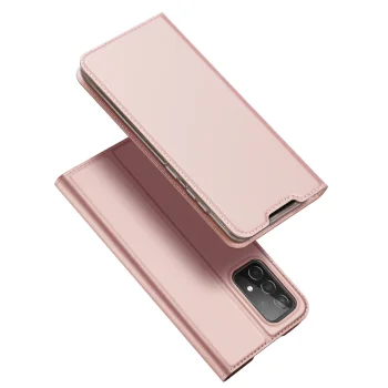 Atverčiamasis dėklas Dux Ducis Skin Pro, skirtas Samsung Galaxy A73, rožinis