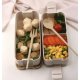 Ruhhy priešpiečių dėžutė - Lunchbox 750ml, smėlio spalvos