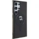 Karl Lagerfeld IML Ikonik MagSafe dėklas telefonui Samsung Galaxy S24 Ultra, juodas