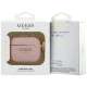 Guess Silicone Glitter Ring dėklas ausinėms AirPods Pro 3, rožinis