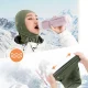 Qunature 13230023014 slidinėjimo ir dviračių balaklava, M dydis, žalia