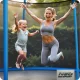Neo-Sport Garden Trampoline 183 cm with Internal Net and Ladder