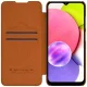 Atverčiamasis dėklas Nillkin Qin telefonui Samsung Galaxy A03s, raudonas