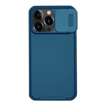 Nillkin CamShield Pro dėklas Apple iPhone 13 Pro telefonui, mėlynas
