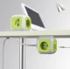 „Greenblue MagicCube“ šakotuvas su 4 lizdais ir 2 USB (1.4m), vokiškas kištukas