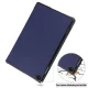 Trifold Stand dėklas Lenovo Tab M10 (3rd Gen) (TB-328FU), tamsiai mėlynas