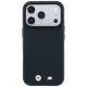 BMW M Quadrille Kevlar Metal Logo MagSafe case for iPhone 18 Pro Max / 17 Pro Max, navy blue