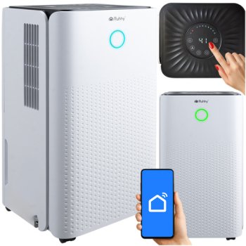 Ruhhy 26497 oro sausintuvas su WiFi, 12 l/parą, baltas