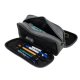 Maaleo Triple Compartment Pencil Case, Grey