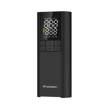 Elektrinis kompresorius Wozinsky WPEP-8000, 8000 mAh, juodas