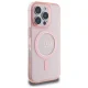 Guess GUHMP16LHFGEREP iPhone 16 Pro 6.3" pink/pink hardcase IML Glitter Circle MagSafe