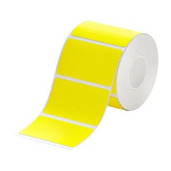 Niimbot termoetiketės B21 PRO spausdintuvui 50x30 mm, 230 vnt., geltonos