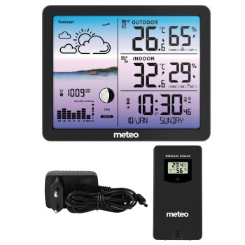 Belaidė meteorologinė stotelė Meteo SP107, juoda