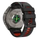 Tech-Protect Iconband Pro strap for Garmin Fenix, black and red