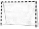 MultiGarden vaikiškas futbolo vartų komplektas su tinklu 180x120 cm, juodas/baltas