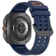 Dirželis Tech-Protect Silicone Air laikrodžiui Samsung Galaxy Watch Ultra 47mm, tamsiai mėlynas
