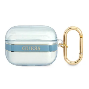 Guess GUAPHHTSB Strap Collection Case for AirPods Pro, Blue