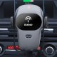 Dudao F20xs Automatic Car Holder with Qi 15W Wireless Charger, Gray