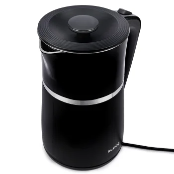 Huslog AK-1032 elektrinis virdulys 1.7L, 2200W, juodas / sidabrinis