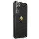 Ferrari Samsung Galaxy S21+ Case On Track Perforated, Black
