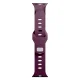 3mk Silikoninis laikrodžio dirželis Apple Watch 42 / 44 / 45 / 49 mm, bordo