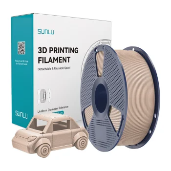 Sunlu PETG 3D spausdintuvo plastikas, smėlio spalvos