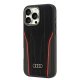 Audi odinis dėklas su MagSafe skirtas iPhone 16 Pro Max, juodas / raudonas