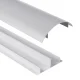 Aliumininis kabelių kanalas Maclean MC-814 S, 62x20x750 mm, sidabrinis