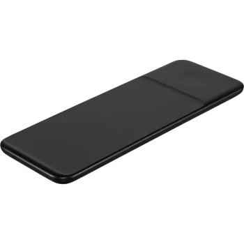 Samsung Trio EP-P6300TBEGEU 3in1 belaidis įkroviklis su laidu, juodas