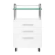 Podiatry Trolley 6053, White