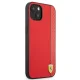 Ferrari On Track Carbon Stripe dėklas iPhone 13 mini, raudonas