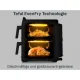 Karšto oro gruzdintuvė Tefal Easy Fry Crispy EY 7568, 10 l, 2700 W, juoda / sidabrinė