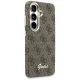 Guess 4G Script MagSafe Case for Samsung Galaxy S26, Brown