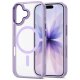 Tech-Protect MagMat MagSafe dėklas, skirtas iPhone 17 - Transparent Purple