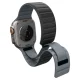 Laikrodžio dirželis Spigen Athlex Air, skirtas Apple Watch 44 / 45 / 46 / 49 mm, juodas / pilkas