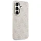 Dėklas Guess 4G Embossed Ring MagSafe telefonui Samsung Galaxy S26+, rožinis