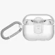 Dėklas Uniq Glase Pro Lock Case ausinėms AirPods Pro 3, skaidrus