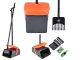 Long Handle Pet Waste Scooper with Rake and Dustpan Set