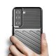 Thunder Case apsauginis dėklas Samsung Galaxy S23+ telefonui, juodas