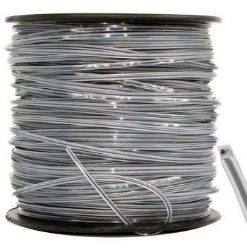 Reinforced Trimmer Line with Wire, Square Profile, 2.7mm, 100m