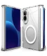 Ringke Fusion Flap Magnetic MagSafe dėklas Samsung Galaxy Z Fold 8, skaidrus