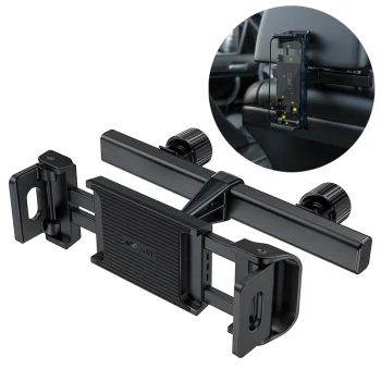 Acefast D8 Car Headrest Holder for Phone and Tablet (135-230mm), Black
