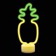Forever Light LED Neon on Stand Pineapple, Orange/Green