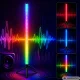 RGBW LED Floor Lamp with App Control and Music Mode 114 cm