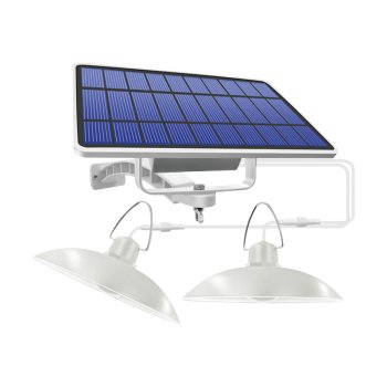 Forever Light SUNARI FLS-80 dvigubas LED saulės šviestuvas, 6W, 520lm, 4500K